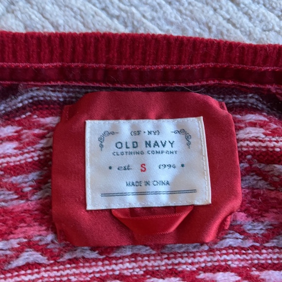 Old Navy Red Sweater - Picture 2 of 2